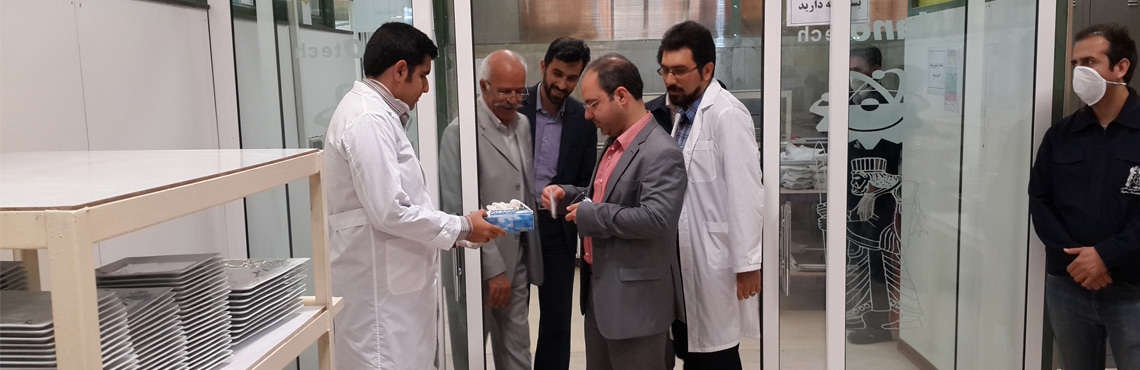 Dr.Afshari visited the Chinese factory production line sanctify